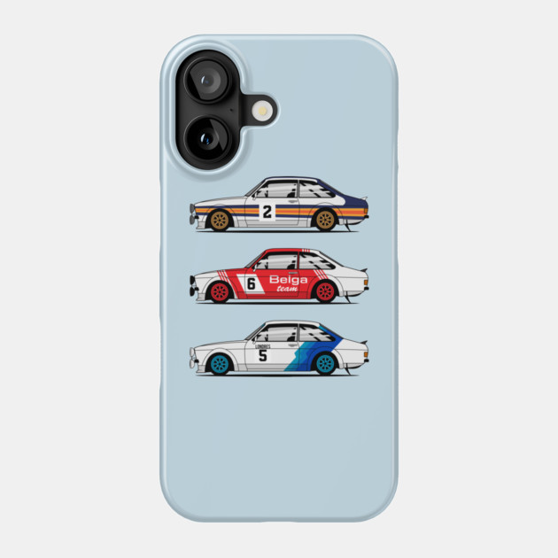 ESCORT RS1800 RALLY Phone Case by shketdesign