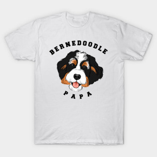Bernedoodle Papa, Bernedoodle Dad, Bernedoodle Lover T-Shirt