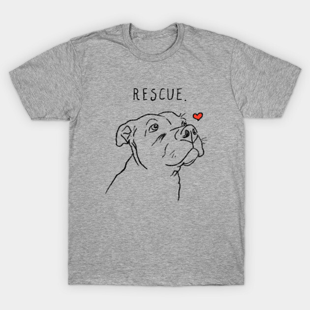 Rescue Dog, Pitbull, Rescue Mom, Adopt Don't Shop Pitbull T