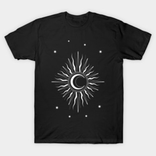 Sun Moon And Stars Astrology T-Shirt