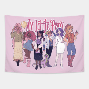 My Little Pony (Human) Tapestry