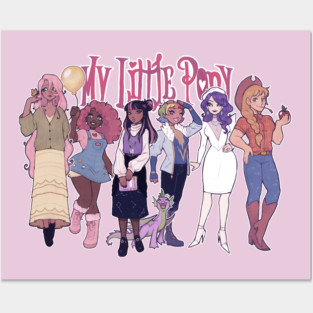 My Little Pony (Human) Posters and Art