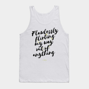 Libra Zodiac Funny Tank Top