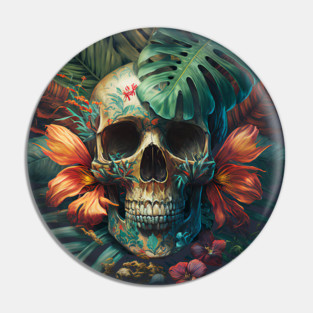 Dead island Tropical Skull Pin