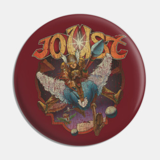 Joust Attack 1982 Pin