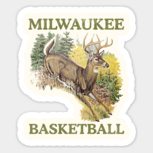 Milwaukee Basketball Truck Stop Tee Sticker
