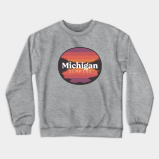 Michigan Summers Crewneck Sweatshirt