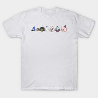 Regular Show Headshots Main Cast T-Shirt