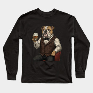 Bulldog Whisky Long Sleeve T-Shirt