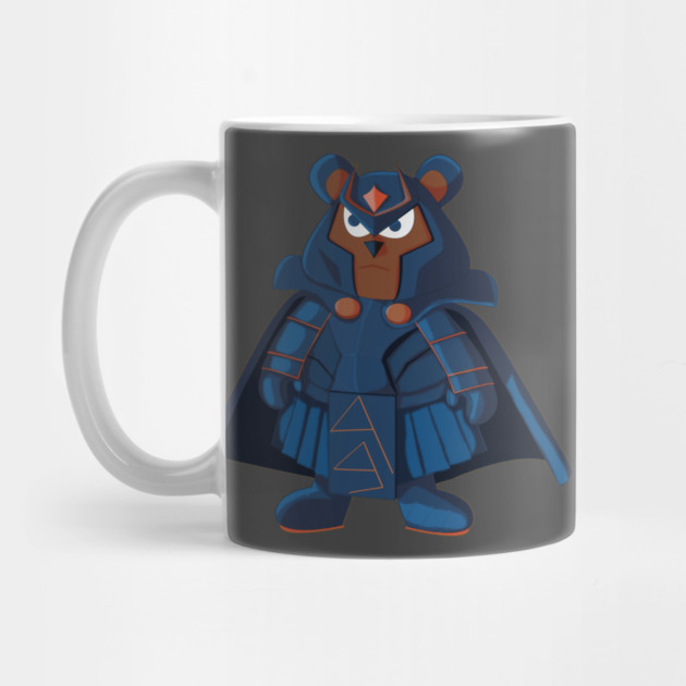 SAMURAI BEAR by droidmonkey