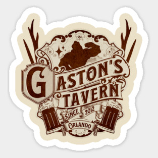 Gaston's Tavern Orlando Florida from Beauty and the Beast Magnet