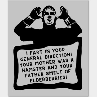 Holy Grail French Taunt Posters and Art