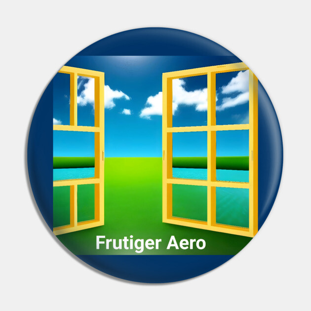 Frutiger Aero Pin by animegirlnft