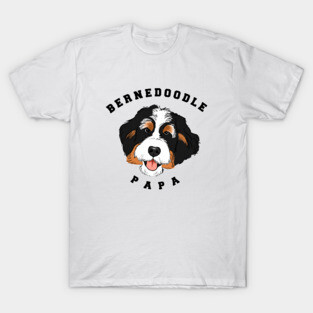 Bernedoodle Papa, Bernedoodle Dad, Bernedoodle Guy, Bernedoodle Lover T-Shirt