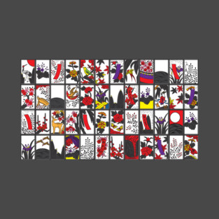 Hanafuda Cards T-Shirt