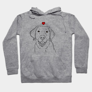 Lab Lover, Labrador Retriever, Black Lab, Yellow Lab, Chocolate Lab Hoodie