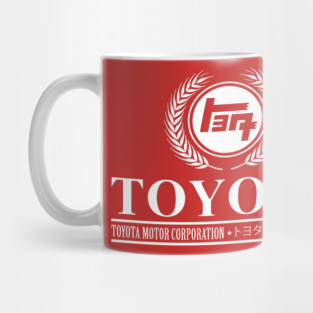 Toyota Vintage Classic - All White Mug