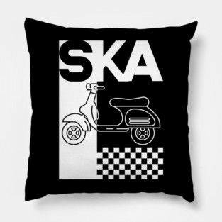 Ska Future, Ska Past mono Pillow