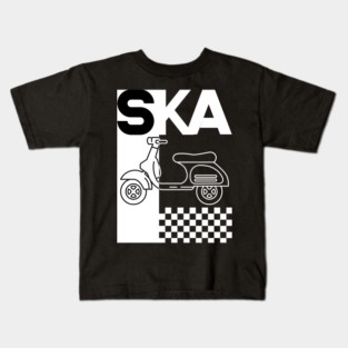 Ska Future, Ska Past mono Kids T-Shirt