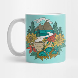 Pacific Northwest Coffee and Nature Mug