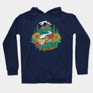 Pacific Northwest Coffee and Nature Hoodie