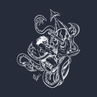 Versus the Kraken (white) T-Shirt