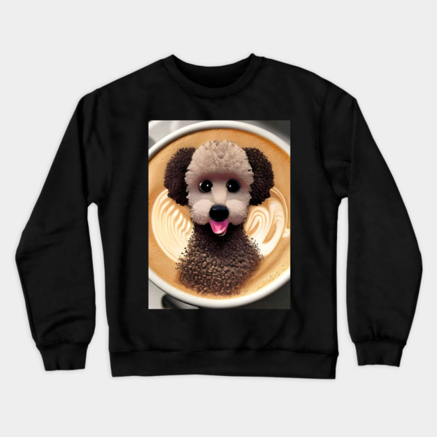 Puppuccino Chihuahua Crewneck Sweatshirt by animegirlnft