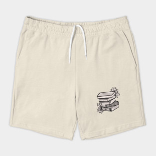 Tattoo Style Book Stack Shorts