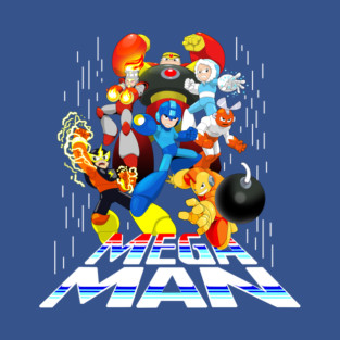 Mega Man and Bosses T-Shirt