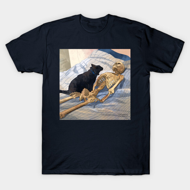 Wake up Human! T-Shirt by Catwheezie