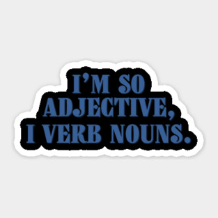 Grammar-ing Sticker