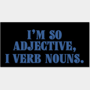 Grammar-ing Posters and Art