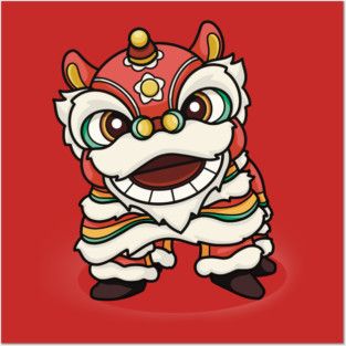 Lion Dancer Posters and Art