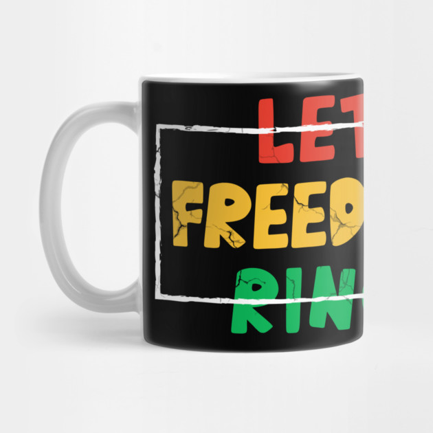 Let Freedom Ring, MLK Quote, Black History by UrbanLifeApparel