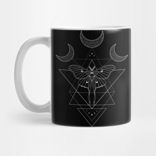 Luna Moth Fairy Moons Mug