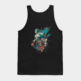 Cap America Fading Out Tank Top