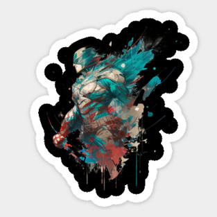 Cap America Fading Out Sticker