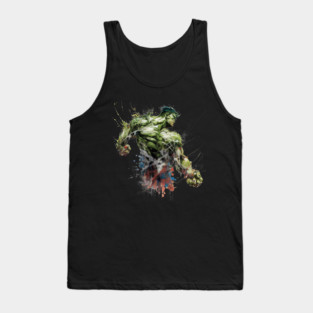 Hulk Fading Out Tank Top