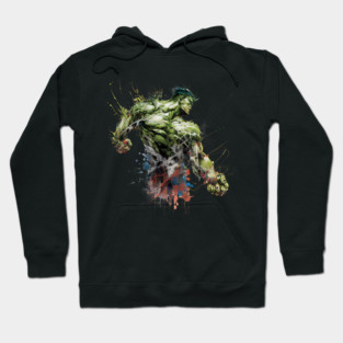 Hulk Fading Out Hoodie