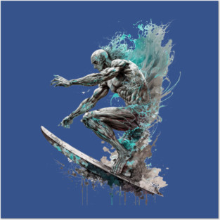 Silver Surfer Fading Out Posters and Art