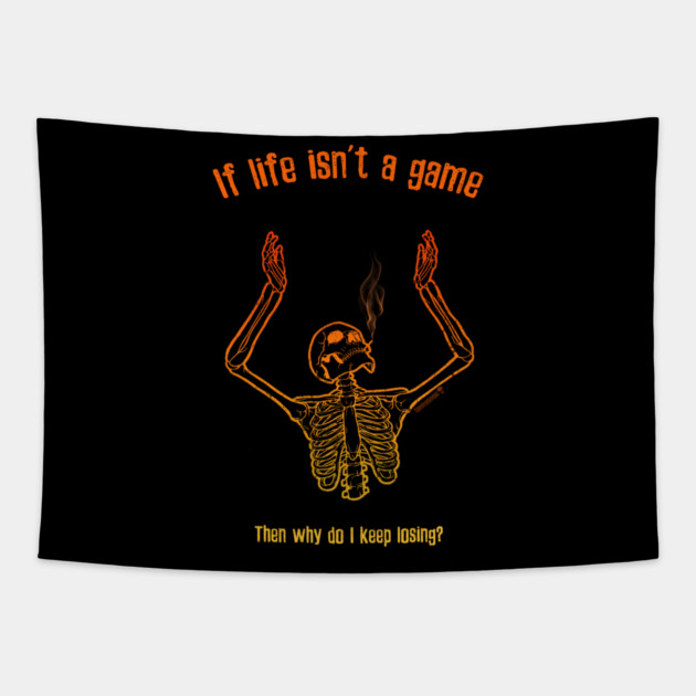 Dying To Know Tapestry by Tommy Devoid