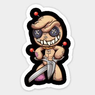 Voodoo Doll Magnet