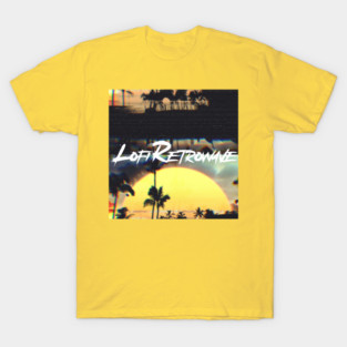 LoFi Retrowave Now vaporwave design T-Shirt