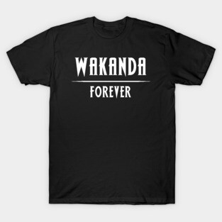 Wakanda Classic Text T-Shirt