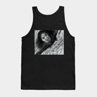 The Exorcist Black and White Tank Top