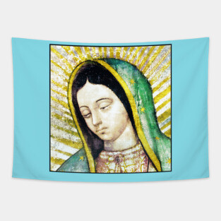 Our Lady of Guadalupe Virgin Mary Tapestry