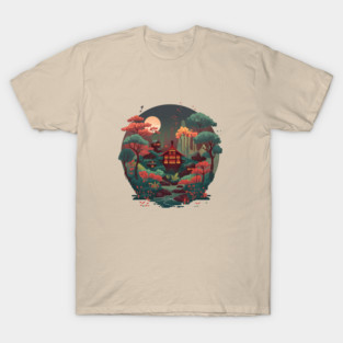 Japanese Village T-Shirt