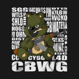 CBWG Word Explosion - Dark T-Shirt
