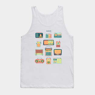 VINTAGE RADIOS Tank Top