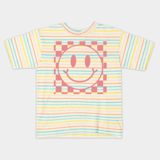 Preppy Smiley Face Kids T-Shirt